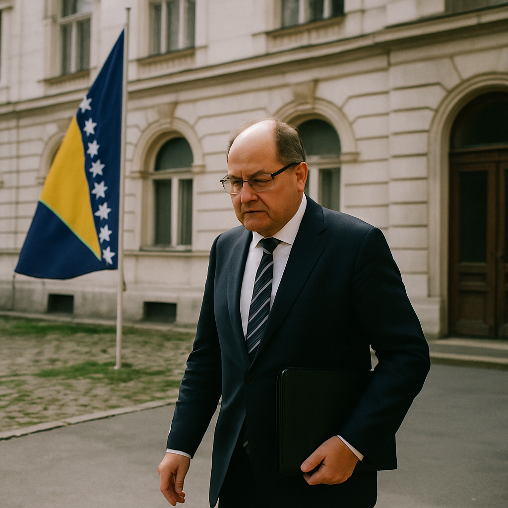 À la Une - Bosnie-Herzégovine: Christian Schmidt s'en va, Dayton sous pression