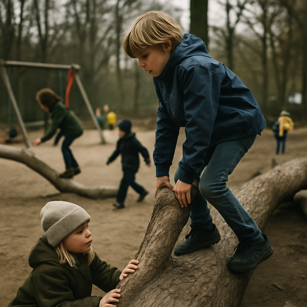 Au Danemark, les enfants prennent davantage de risques et ça pourrait contribuer à leur bien-être