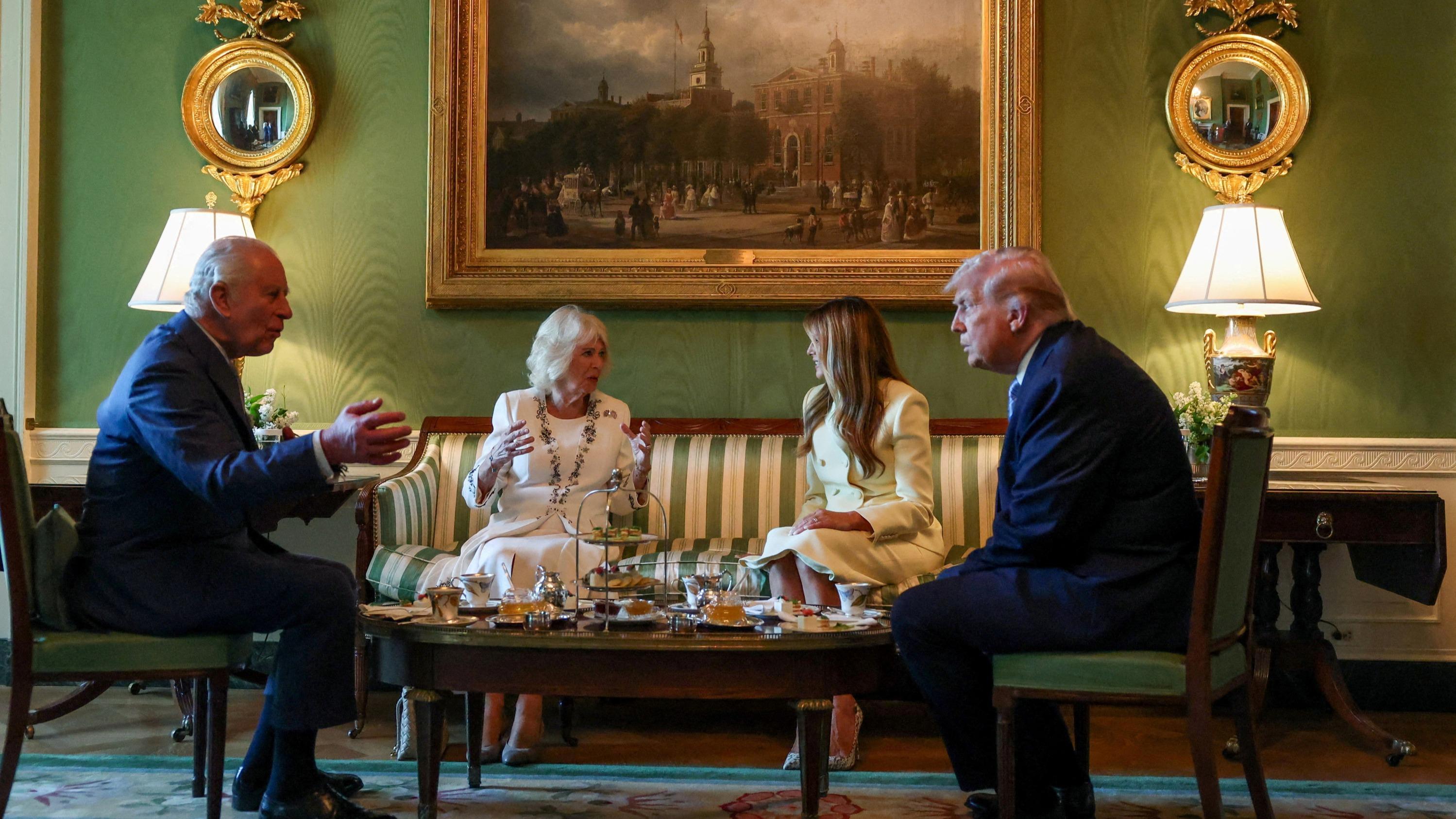 « C’est un homme courageux et formidable » : Donald Trump réserve un accueil radieux au roi Charles III