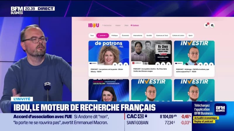 Sylvain Peyronnet (IBOU) : IBOU, le moteur de recherche français - 28/04