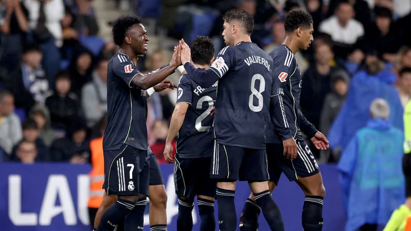 Espanyol-Real Madrid: les Madrilènes s'imposent et retardent le sacre du Barça