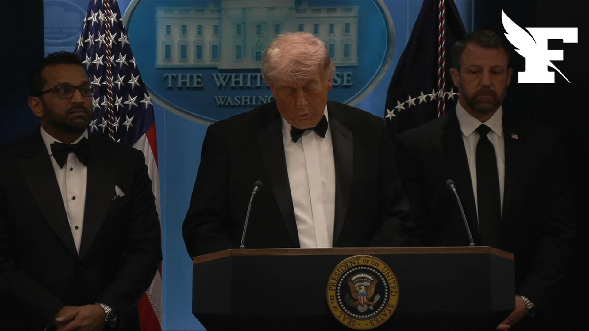 «C’était vraiment choquant» : les premiers mots de Donald Trump après les tirs survenus lors du dîner des correspondants de la Maison-Blanche