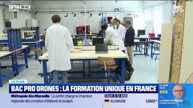 Bac Pro drones : la formation unique en France
