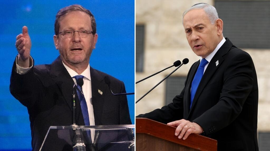 Israël: le président Herzog privilégie la médiation à la grâce pour Netanyahu, de retour face à la justice