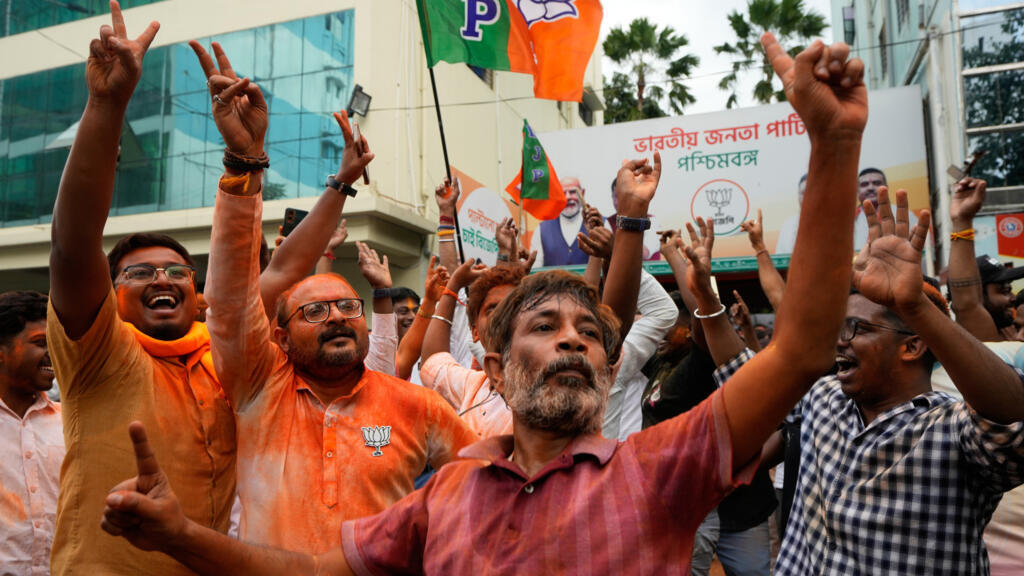 Législatives en Inde: les premiers résultats confirment une percée historique du BJP de Modi