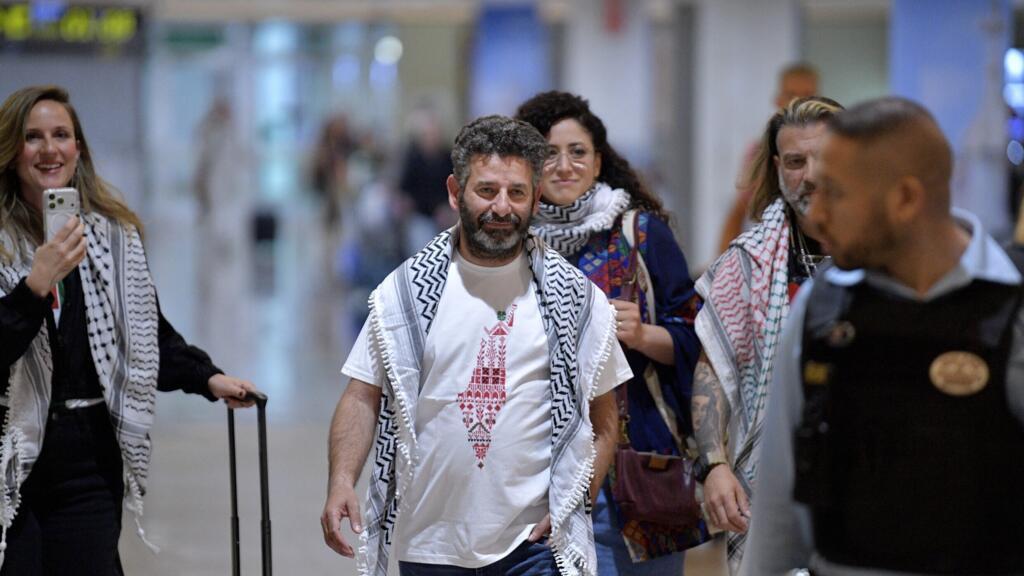 «Flottille pour Gaza»: retour en Espagne de Saif Abu Keshek, après 10 jours de détention en Israël