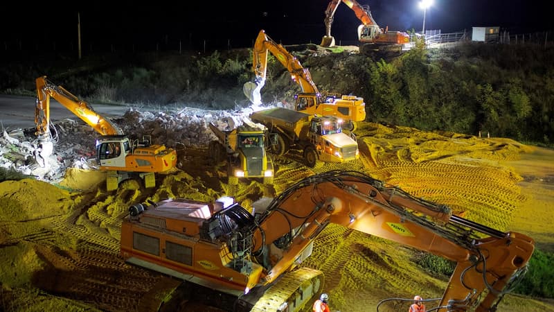 20 centimes d'euro par litre de gazole non routier, pas plus de 4.000 euros par entreprise: l'aide carburant au secteur du bâtiment et des travaux publics est entrée en vigueur
