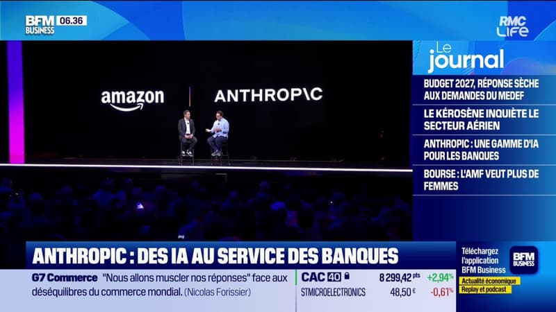 Anthropic : des IA au service des banques