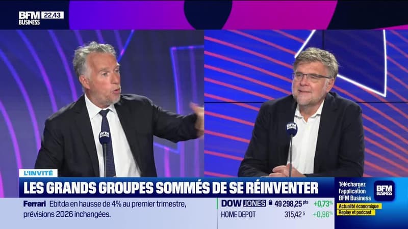 Les grands groupes sommés de se réinventer - 05/05