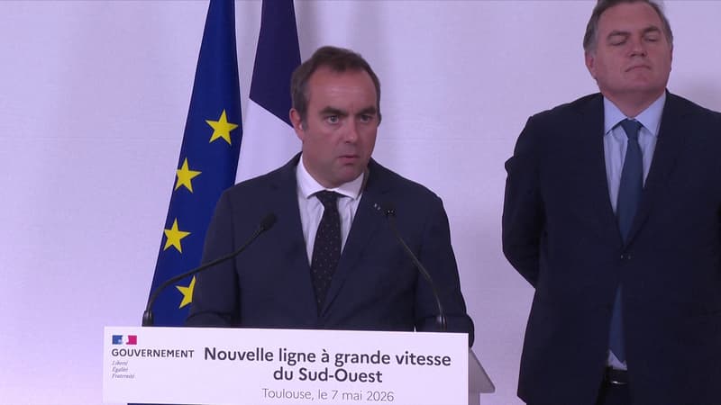 Le gouvernement l'assure, le projet de LGV qui mettra Toulouse à 3 heures de Paris verra le jour: Sébastien Lecornu annonce 