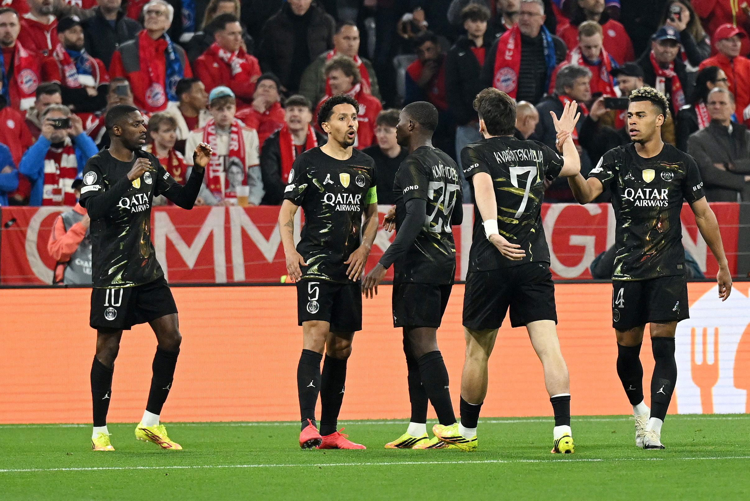 Bayern-Paris SG : en vidéo, le but de Dembélé qui refroidit Munich... dès la 3e minute