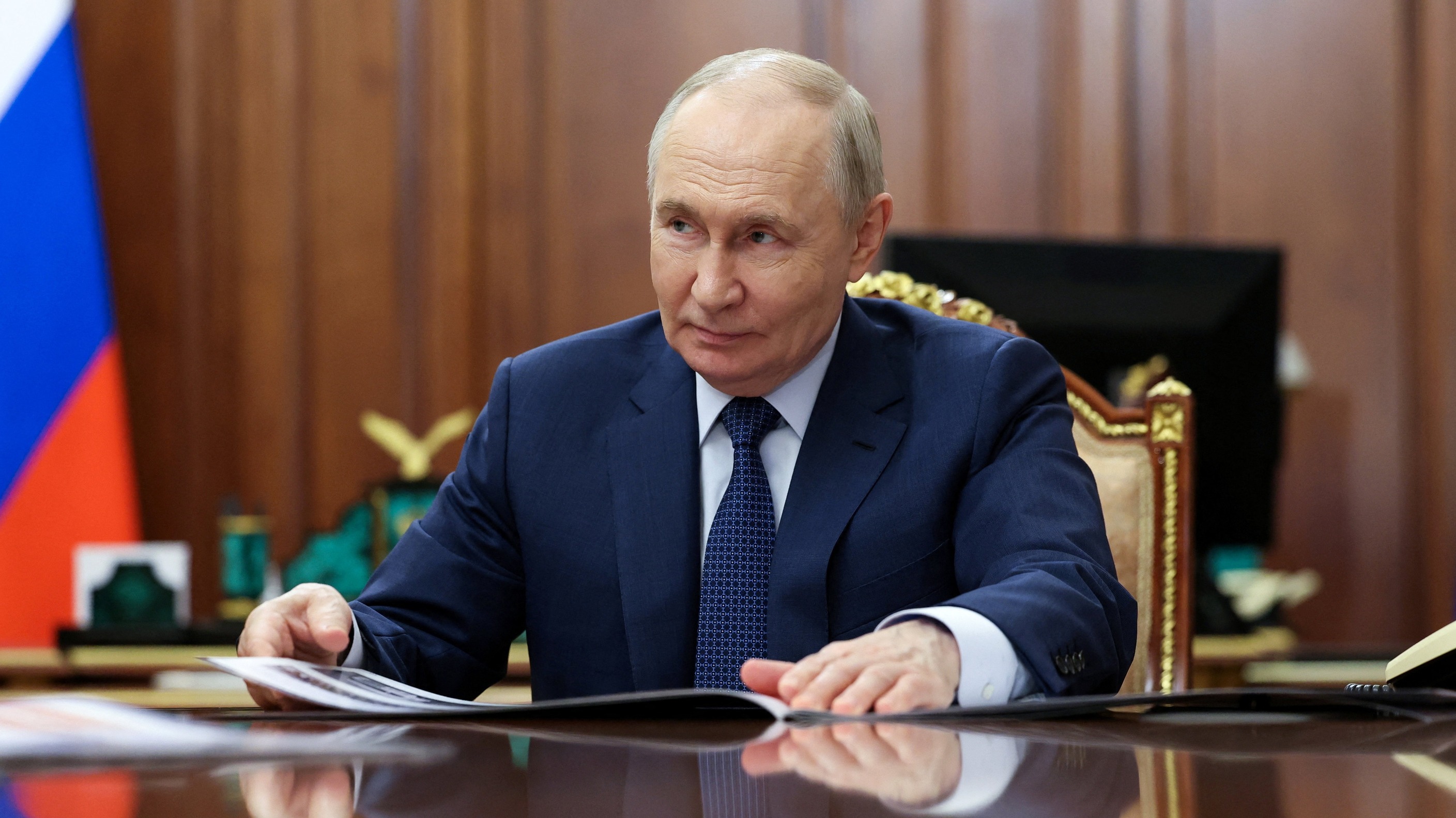 Guerre en Ukraine : Vladimir Poutine assure que le conflit «touche à sa fin»