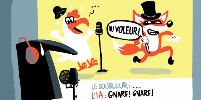 Face à l’IA, les acteurs de doublage peinent à faire entendre leur voix