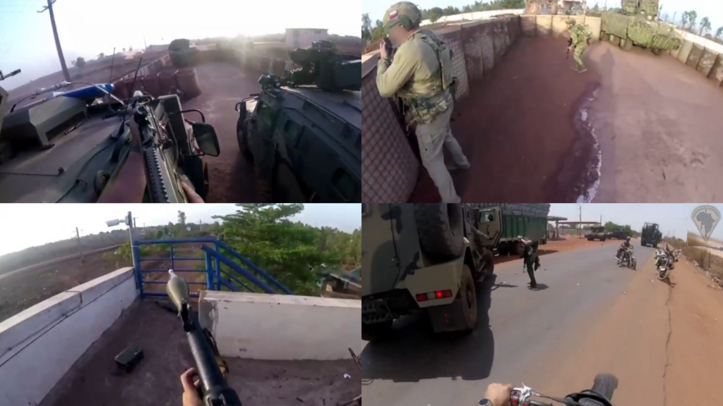 Mali: ce que les images diffusées par Africa Corps disent des combats à l'aéroport de Bamako