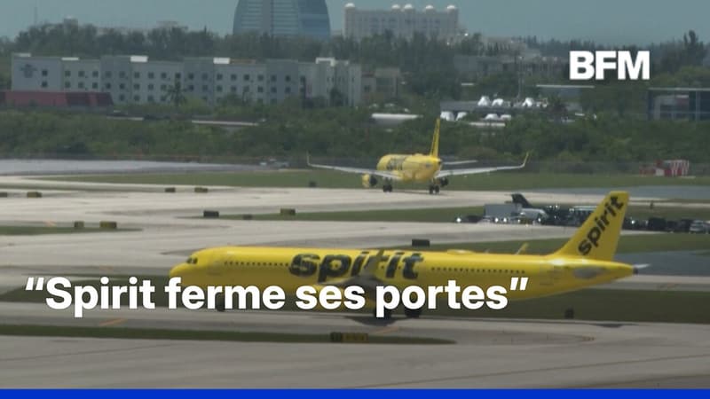 Face à la flambée du kérosène, la compagnie aérienne Spirit stoppe son activité
