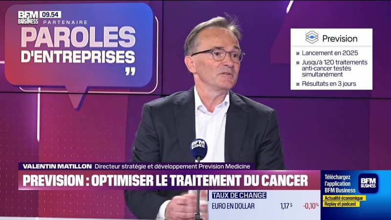 Valentin Matillon (Prevision Medicine) : Prevision, optimiser le traitement du cancer - 02/05