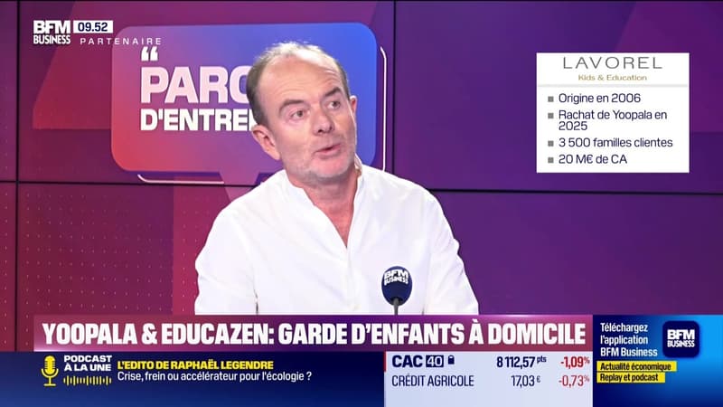 Stanislas Lavorel (Lavorel Kids & Education) : Yoopala & Educazen, garde d'enfants à domicile - 09/05