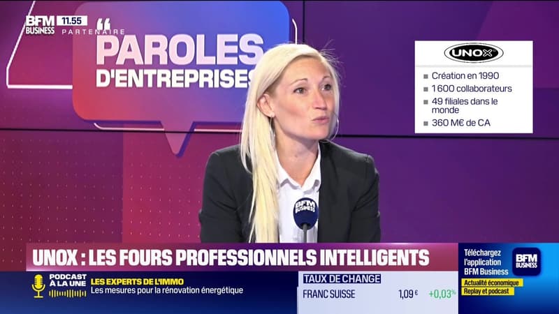 Jessica Peja (Unox) : Unox, les fours professionnels intelligents - 09/05