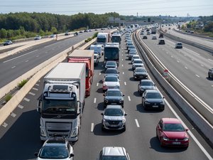 Accident sur l’A9 : trois voitures impliquées et plus de 8 km de bouchon entre Montpellier et Béziers en plein chassé-croisé des vacances