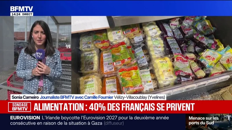 Alimentation: 40% des Français se privent