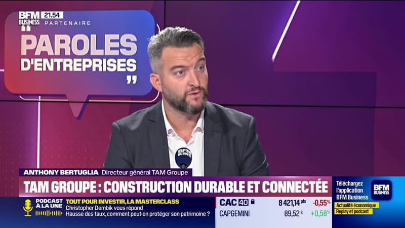 Anthony Bertuglia (TAM Groupe) : TAM Groupe, construction durable et connectée - 20/06