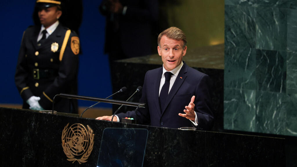 Assemblée générale de l’ONU: Emmanuel Macron qualifie Gaza de «spectacle qui nous fait honte à tous»