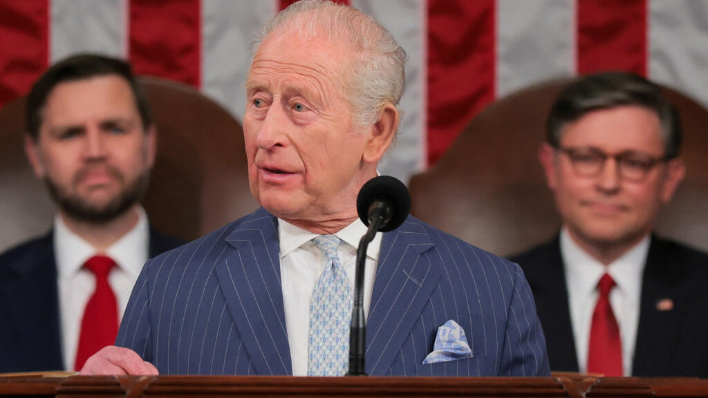 Face au Congrès américain, Le roi Charles III appelle les États-Unis à rester fidèles à leurs alliés occidentaux