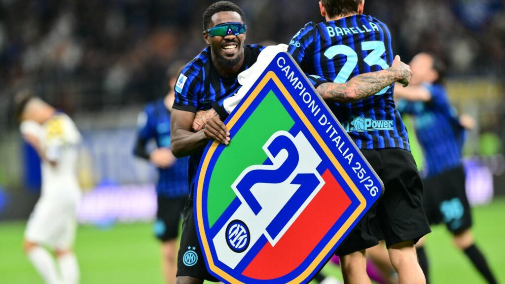 Football: en Italie, l'Inter Milan retrouve le titre et remet les points sur les i