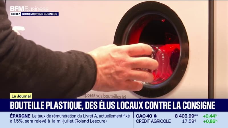 Bouteille en plastique : des élus locaux contre la consigne