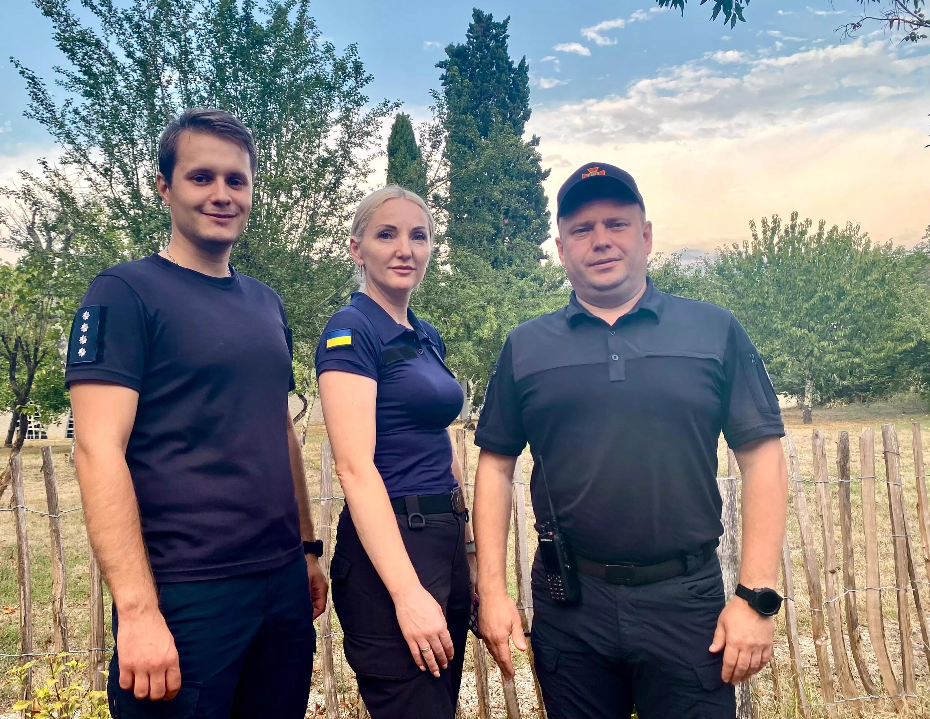 «C’est un honneur de venir vous aider» : en Gironde, les pompiers ukrainiens accueillis en héros