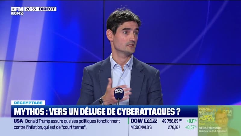 Joffrey Célestin-Urbain (Campus Cyber) : Avec Mythos, les entreprises françaises redoutent un « déluge » de cyberattaques - 12/05