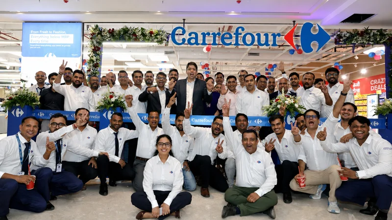 Carrefour a-t-il tiré les leçons de l'échec indien? Douze ans après s’y être cassé les dents, le français rouvre un hypermarché en Inde