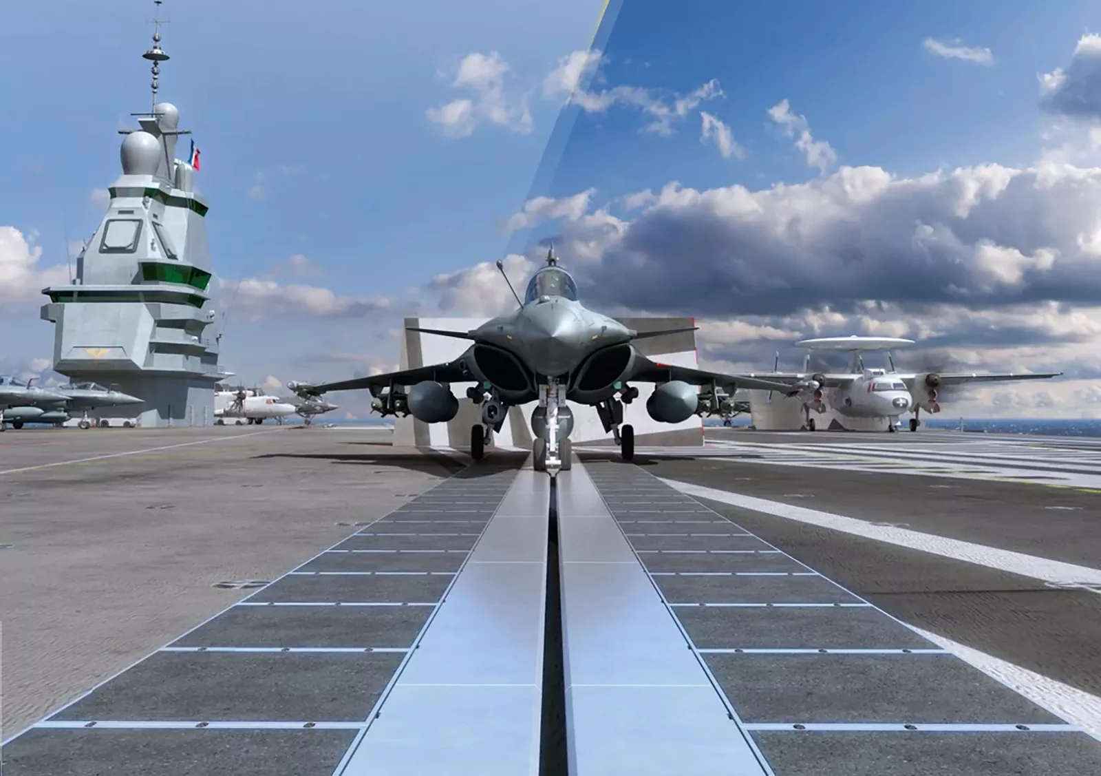 Catapultes électromagnétiques : le dernier secret des porte-avions