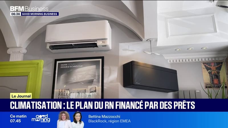 Climatisation : le plan du RN financé par des prêts