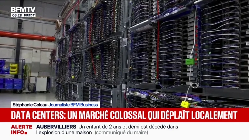 Consommation d'énergie, manque d'emplois… Le déploiement de data centers de plus en plus contesté en France