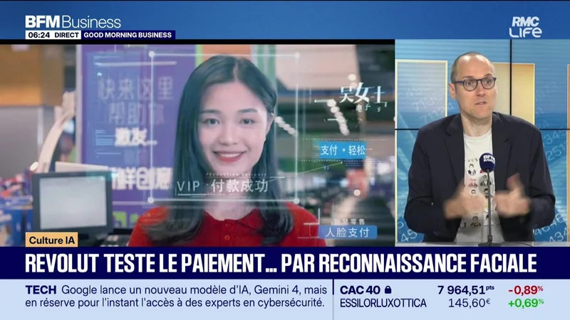 Culture IA : Revolut teste le paiement... par reconnaissance faciale, par Anthony Morel - 01/10