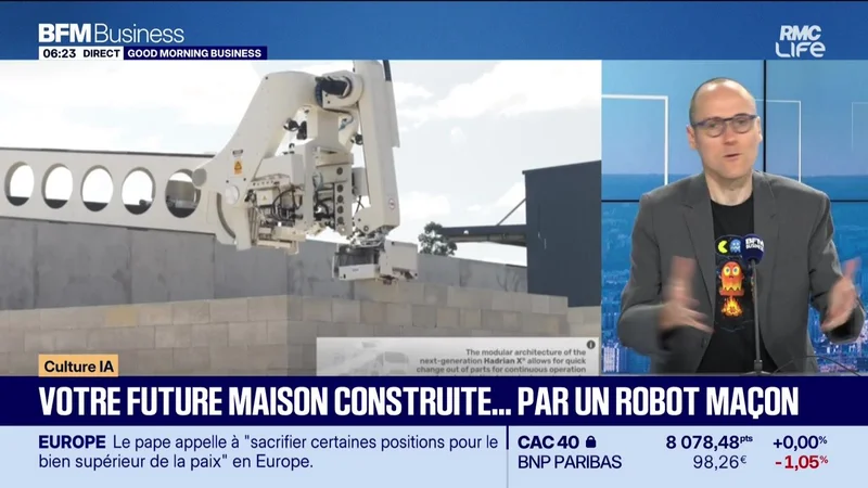 Culture IA : Votre future maison construite... par un robot maçon, par Anthony Morel - 29/09