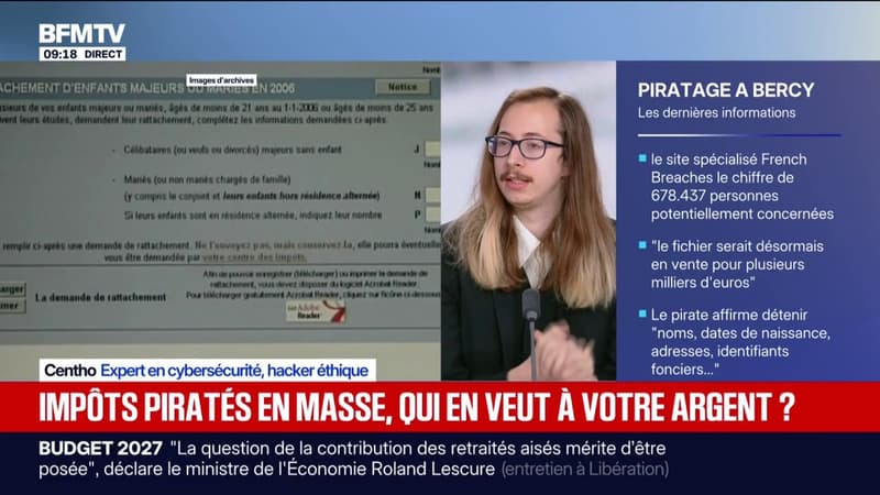 Cyberattaque de la plateforme des impôts: