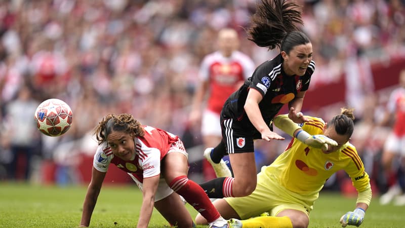 Ligue des champions féminine: l'OL s'effondre en fin de match face à Arsenal et amoindrit ses chances de finale
