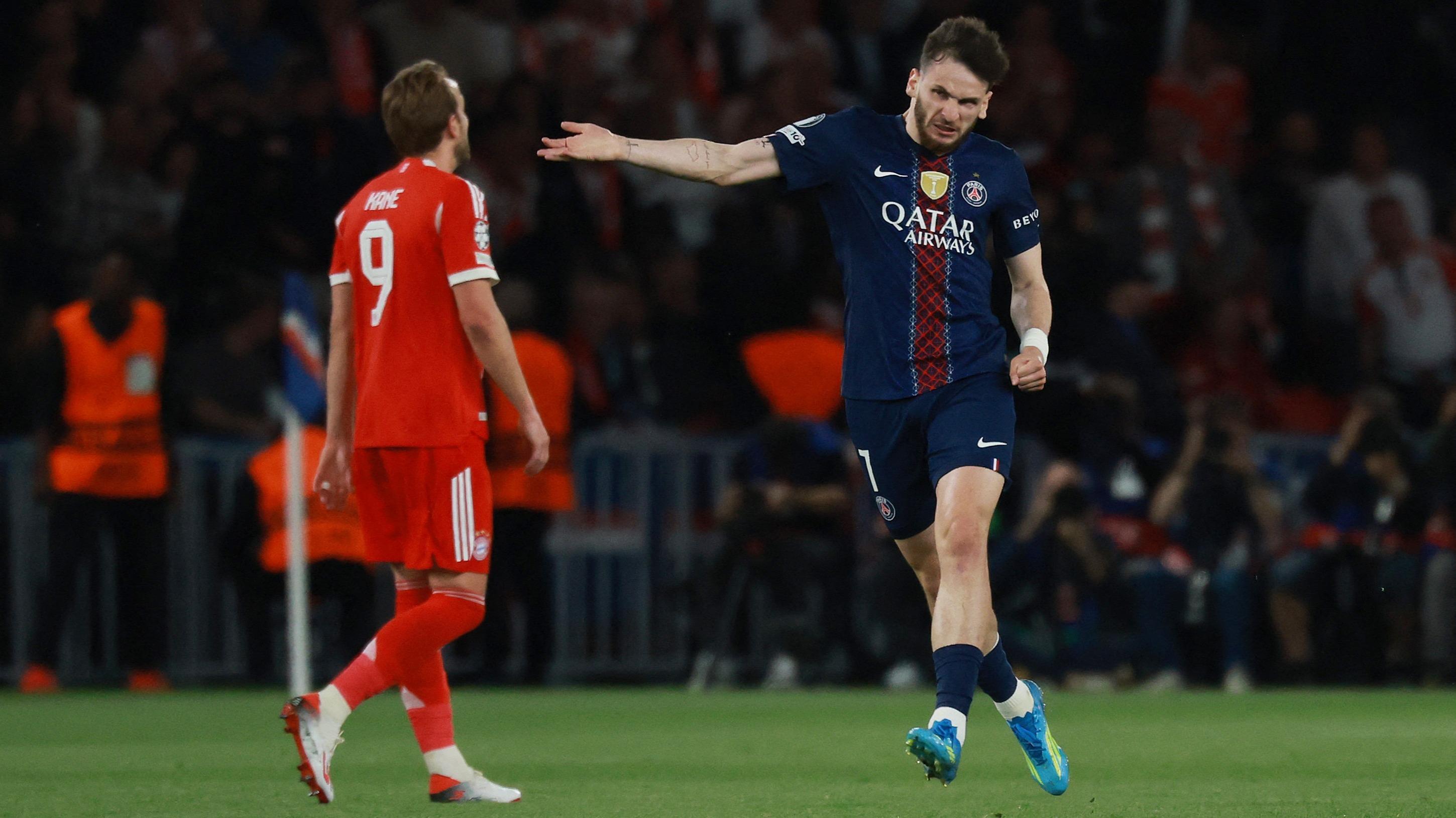 PSG-Bayern Munich : en vidéo, le joli but de Kvaratskhelia pour remettre les Parisiens à hauteur dans un choc haletant