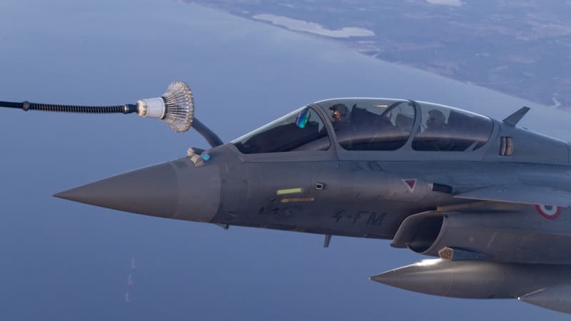 Deux avions Rafale pouvant emporter des armes nucléaires ravitaillés en vol en Allemagne... Ces projets