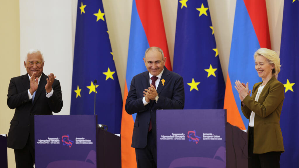 Un premier sommet entre l'Arménie et l'UE pour tenter de contrer l'influence russe dans le Caucase