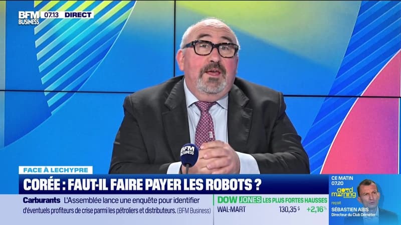 Emmanuel Lechypre face à Raphaël Legendre : Corée, faut-il faire payer les robots ? - 13/05