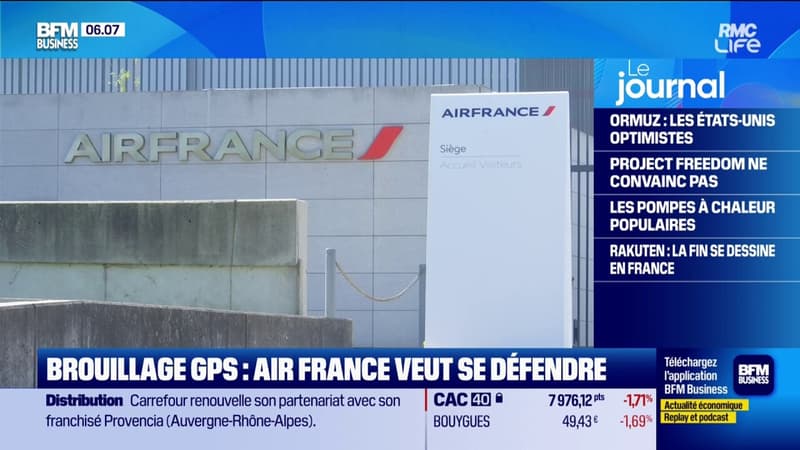 Brouillage GPS : Air France veut se défendre