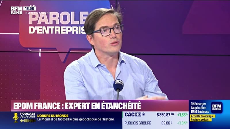 Edouard Zuber (EPDM France) : EPDM France, expert en étanchéité - 13/06