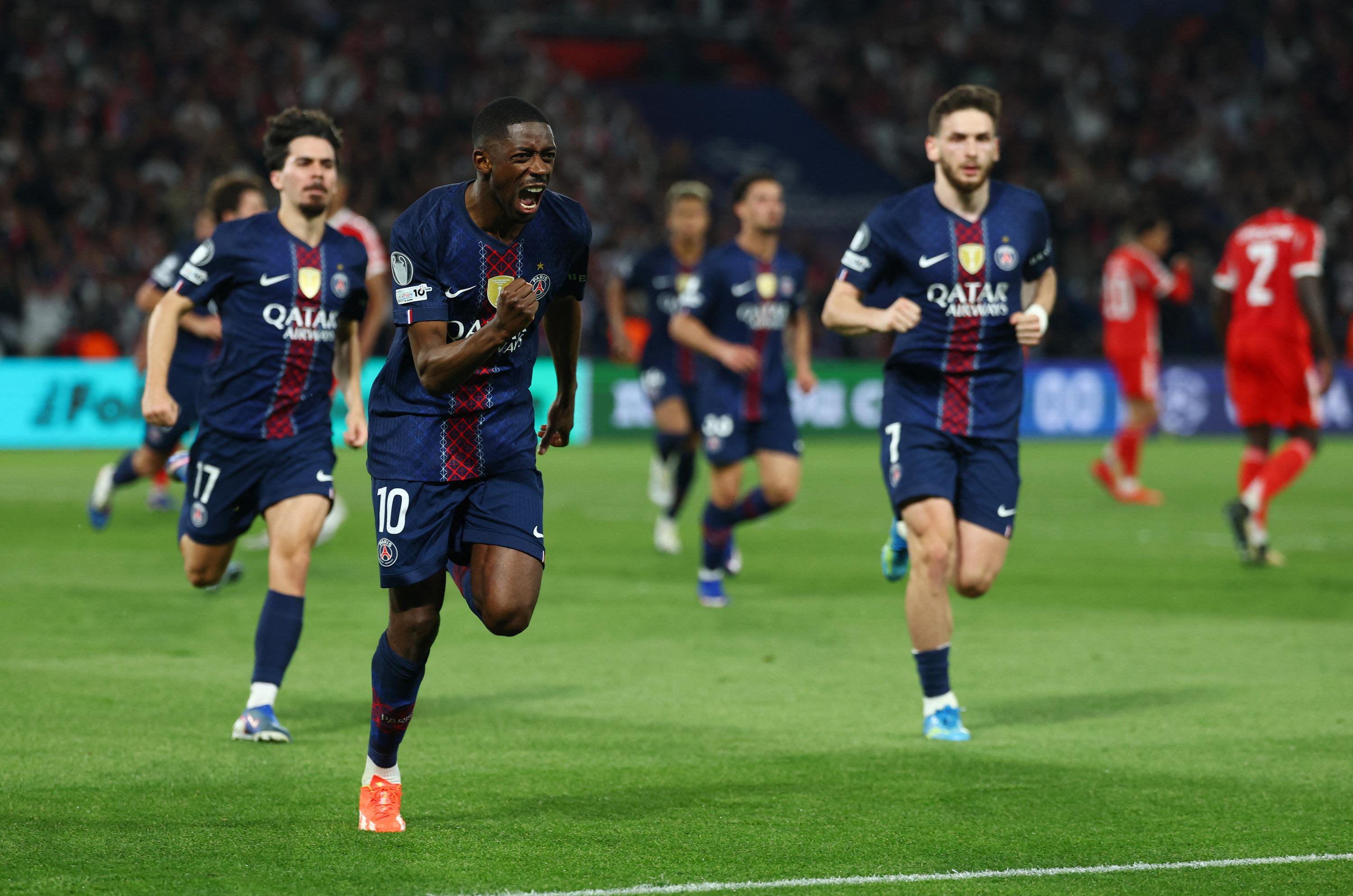 EN DIRECT – PSG-Bayern Munich : Dembélé fait chavirer le Parc des Princes, Paris mène à la pause dans un match fantastique avec cinq buts