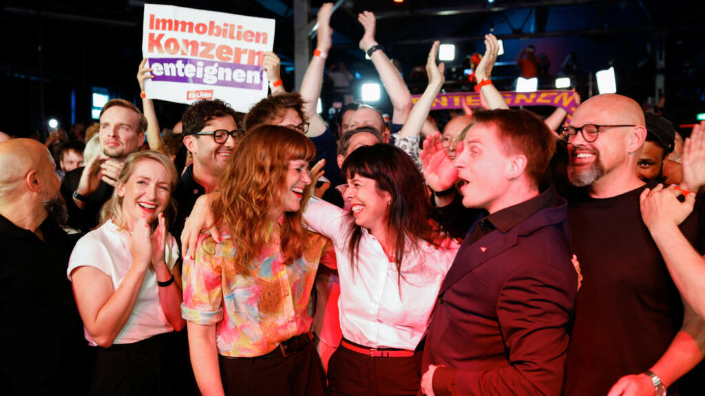 Élections en Allemagne: la gauche radicale de Die Linke l'emporte à Berlin, nouvelle poussée de l'AfD