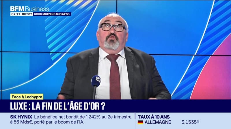 Emmanuel Lechypre face à Étienne Bracq : Luxe, la fin de l'âge d'or ? - 30/07