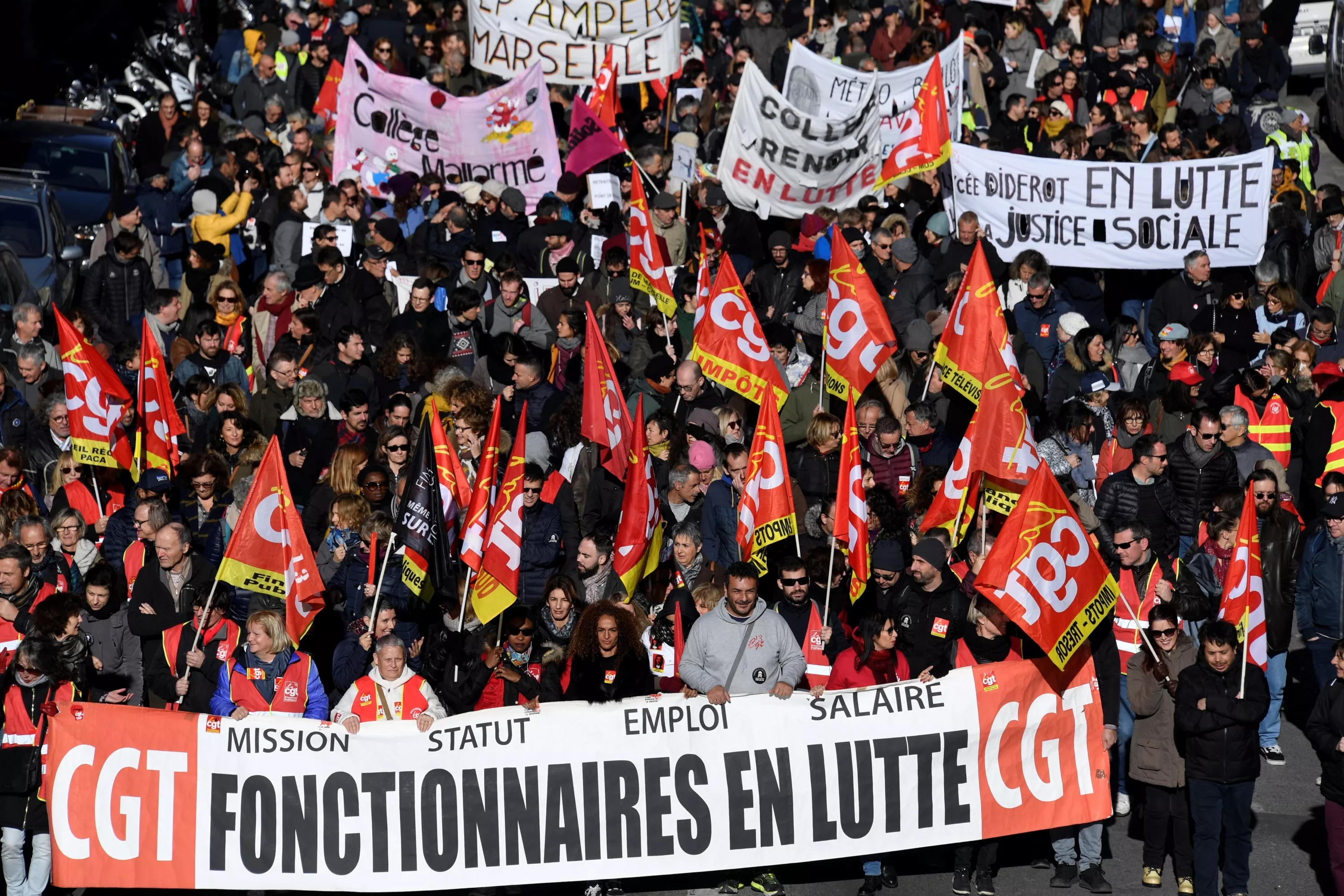 EN DIRECT - Grève de la fonction publique : plus de 170 manifestations attendues ce mardi un peu partout en France