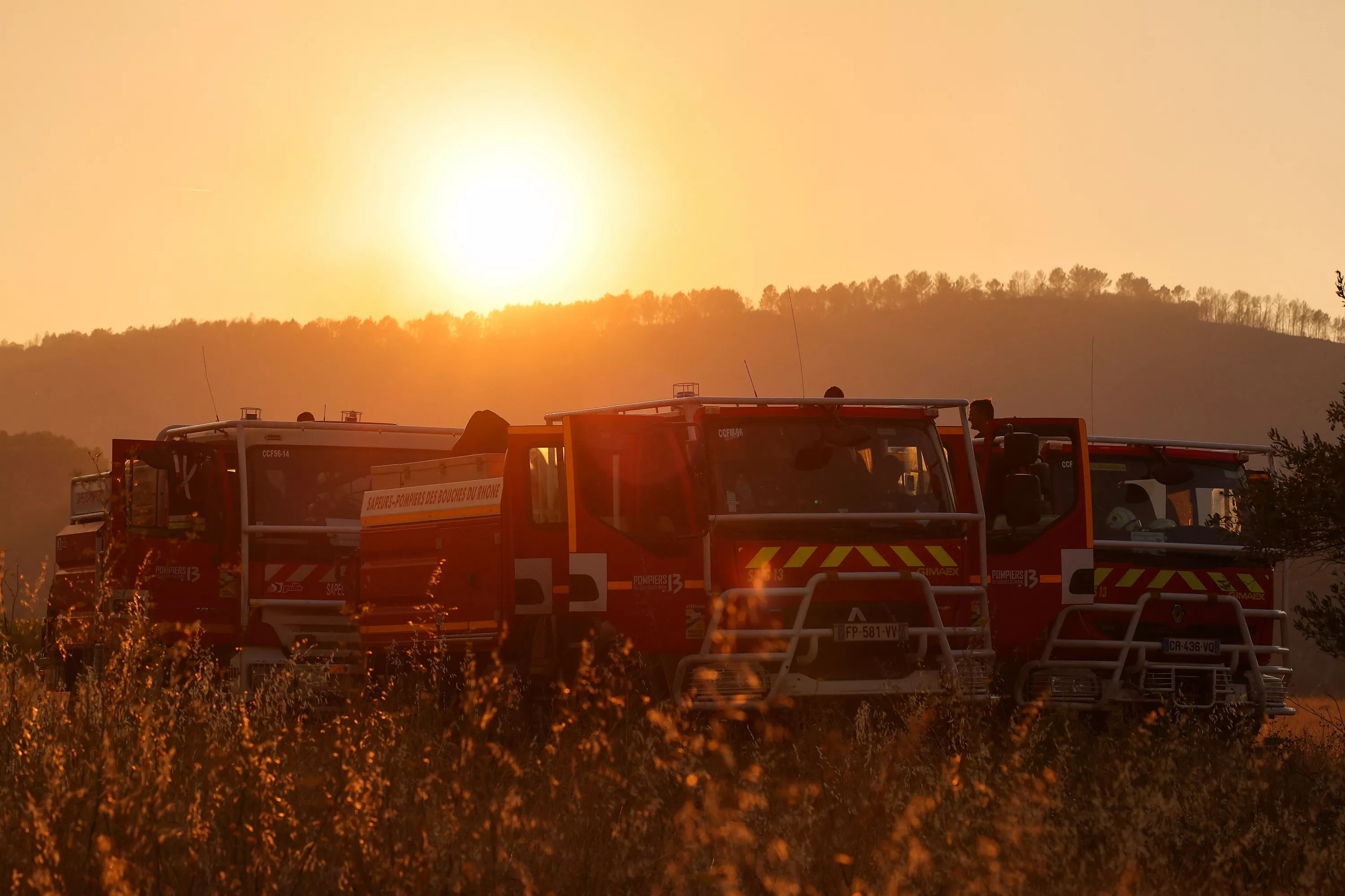 EN DIRECT - Incendie :  un départ de feu signalé aux portes d’Aix-en-Provence